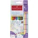 Faber-Castell: Grip Unikornis zestaw kolorowych kredek 10+3 sztuki w pastelowych kolorach