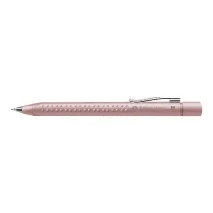 Faber-Castell: Jasnoróżowy ołówek automatyczny Grip Plus 0,7 mm