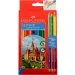 Faber-Castell: Kredki kolorowe 12 szt. + 3 szt. Bicolor