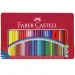 Faber-Castell: Kredki ołówkowe Grip w metalowym pudełku, zestaw 48 sztuk