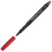Faber-Castell: Multimark marker alkoholowy S 0,4 mm czerwony