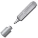 Faber-Castell: Zakreślacz 1546 błyszczące srebrne metaliczne