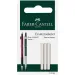 Faber-Castell: Zapas do gumki do ołówka automatycznego Grip 1345/1347, zestaw 3 sztuk