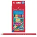Faber-Castell: Zestaw akwarelowych kredek ołówkowych 12 sztuk + 1 pędzelek
