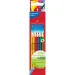 Faber-Castell: Zestaw kolorowych kredek Grip 2001, 6 sztuk