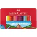 Faber-Castell: Zestaw kolorowych kredek w metalowym pudełku, 60 sztuk