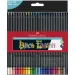 Faber-Castell: Zestaw kolorowych ołówków Black Edition 24 sztuki