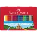 Faber-Castell: Zestaw kolorowych ołówków w metalowym pudełku, 36 sztuk