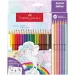 Faber-Castell: Zestaw kredek kolorowych z motywem zamku 18+6 sztuk