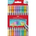 Faber-Castell: Zestaw markerów 10 sztuk dwustronnych w pastelowych kolorach