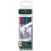 Faber-Castell: Zestaw markerów do folii Multimark S – 4 szt.