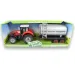 Farm Truck Series: Czerwony lub zielony traktor z zbiornikiem na wodę 46 cm