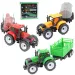 Farmer Truck: Zestaw 3 pojazdów rolniczych z przyczepą 28 cm