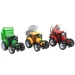 Farmer Truck: Zestaw 3 pojazdów rolniczych z przyczepą 28 cm