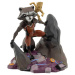 Figurka Marvel Mordály i Groot 8 cm z podstawką - Bullyland