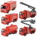 Fire Rescue: Ciężarówka straży pożarnej z napędem kinetycznym, różne modele, 9,5 cm, 1 sztuka