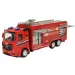 Fire Rescue: Strażacka ciężarówka z napędem, światłem i dźwiękiem, dostępna w różnych wariantach, 19 cm, 1 sztuka
