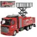 Fire Rescue: Strażacki wóz z koszem podnośnikowym napędzany kołem zamachowym 19 cm