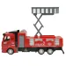 Fire Rescue: Strażacki wóz z koszem podnośnikowym napędzany kołem zamachowym 19 cm