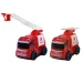Fire Rescue: Wóz strażacki w dwóch wersjach, z mechanizmem napędowym 1 szt.