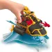 Fisher-Price: Imaginext Kapitan Nemo i jego piracka płaszczka - zestaw zabawkowy Mattel
