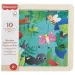 Fisher-Price: Leśne owady drewniana układanka - Mattel