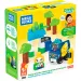 Fisher-Price: Przystanek autobusowy Green Town ze stacją ładowania - zestaw konstrukcyjny Mega Bloks