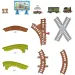 Fisher-Price: Tomek i przyjaciele - Zestaw torów "Whiffs recycling run" - Mattel