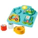 Fisher-Price: Układanka Forma i Pojazd zabawka dla niemowląt - Mattel