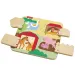 Fisher-Price: Wood drewniana farma z okienkami - zabawka rozwijająca umiejętności - Mattel