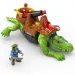 Fisher-Price: Zestaw zabawkowy Imaginext krokodyl i Kapitan Hak - Mattel