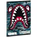 Flying Sharks zeszyt gładki A5