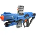 Frantic Launcher: Miotacz piankowych pocisków o zasięgu 10 metrów z nabojami, 49 cm.