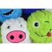 Fuzzy Monsters pluszowa piłka z futerkiem, różne warianty, 23 cm