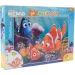 Gdzie jest Nemo 2 w 1 maxi puzzle 24 elementów i kolorowanka 70x50 cm – Lisciani
