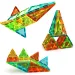 Geomag: Zestaw magnetycznych klocków konstrukcyjnych Magnetic Tiles Gems, 16 elementów