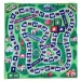 Gra planszowa z wozem strażackim Mata do zabawy 70x70cm