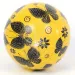 Gumowa piłka z motywem motyla i wzorem kwiatowym, 23 cm, w różnych wariantach, 1 szt.
