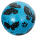Gumowa piłka z motywem motyla i wzorem kwiatowym, 23 cm, w różnych wariantach, 1 szt.