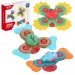 Happy World: Zestaw edukacyjny dla niemowląt 3 szt. zwierzęta spinner