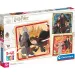 Harry Potter Supercolor puzzle 3x48 elementów - Clementoni