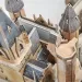 Harry Potter: Zamek Hogwart 4D puzzle, 118 elementów - Spin Master