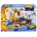 Hot Wheels City: Super Komenda Policji zestaw torów z autkiem - Mattel