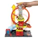 Hot Wheels City: Zestaw zabawkowy remiza strażacka - Mattel