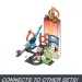 Hot Wheels City: Zestaw zabawkowy remiza strażacka - Mattel