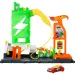 Hot Wheels: City stacja ładowania zestaw torów z 1 samochodzikiem - Mattel