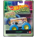Hot Wheels Monster Trucks: 5 Alarm samochodzik 1/64 z niebieskimi kołami świecącymi w ciemności – Mattel