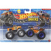 Hot Wheels Monster Trucks: Hi-Tail Hauler z 1956 roku vs Ford Raptor z 2017 roku, zestaw 2 samochodzików 1/64 – Mattel