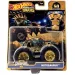 Hot Wheels Monster Trucks: Motosaurus mistrzowski samochodzik z pucharem 1/64 - Mattel