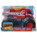 Hot Wheels: Monster Trucks Oversized Haulin 64 czerwony samochód typu monster truck 1/24 - Mattel
